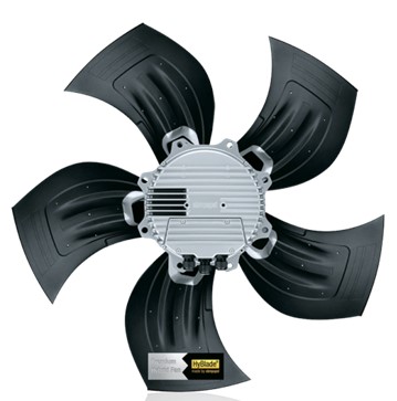 فن‌های محوری(axial fans) با تیغه هایHyBlade